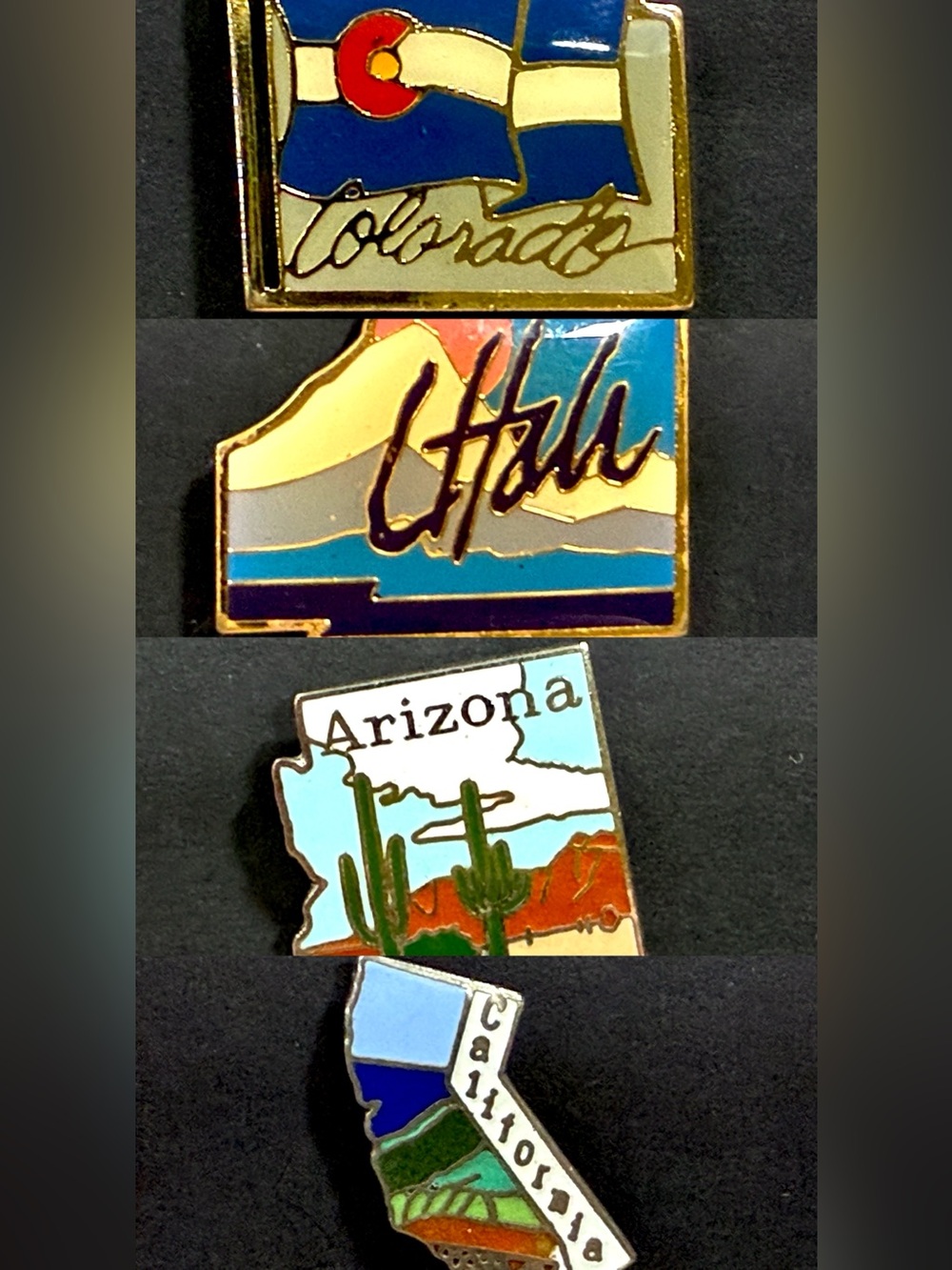 🔥Vintage State Pin Collection Set 🇺🇸✨ - Picture 8 of 10